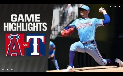 Angels vs. Rangers Game Highlights (9/8/24) | MLB Highlights