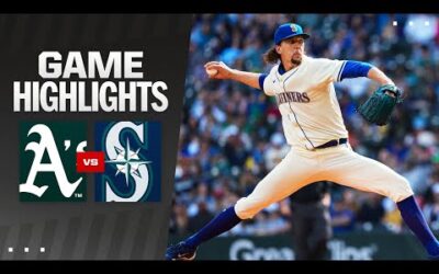 A’s vs. Mariners Game Highlights (9/29/24) | MLB Highlights