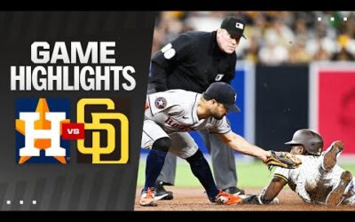 Astros vs. Padres Game Highlights (9/16/24) | MLB Highlights