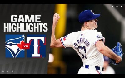 Blue Jays vs. Rangers Game Highlights (9/18/24) | MLB Highlights