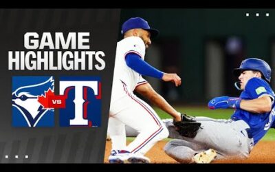 Blue Jays vs. Rangers Game Highlights (9/19/24) | MLB Highlights