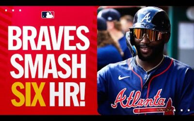 Braves swat SIX HOMERS vs. the Reds! (2 homers for both Matt Olson AND Michael Harris II)