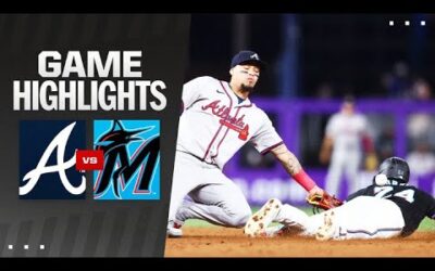 Braves vs. Marlins Game Highlights (9/20/24) | MLB Highlights