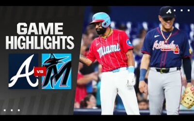 Braves vs. Marlins Game Highlights (9/21/24) | MLB Highlights