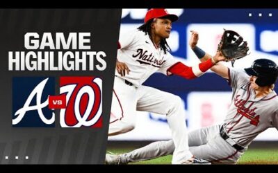 Braves vs. Nationals Game Highlights (9/10/24) | MLB Highlights