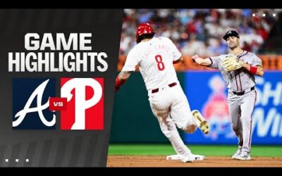 Braves vs. Phillies Game Highlights (8/31/24) | MLB Highlights