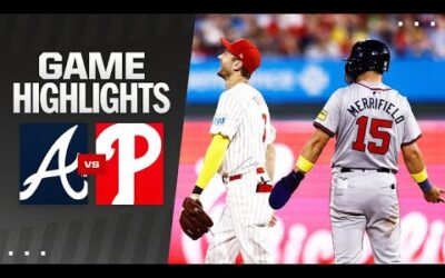 Braves vs. Phillies Game Highlights (9/1/24) | MLB Highlights