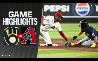 Brewers vs. D-backs Game Highlights (9/13/24) | MLB Highlights