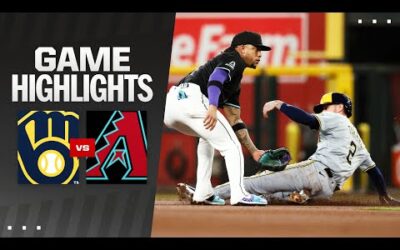 Brewers vs. D-backs Game Highlights (9/14/24) | MLB Highlights