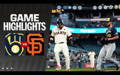 Brewers vs. Giants Game Highlights (9/11/24) | MLB Highlights