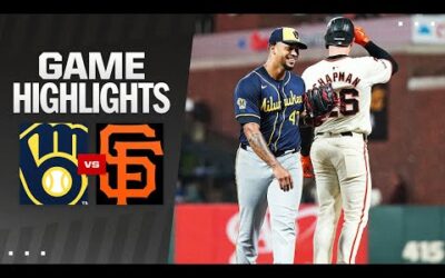 Brewers vs. Giants Game Highlights (9/12/24) | MLB Highlights