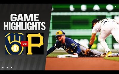 Brewers vs. Pirates Game Highlights (9/25/24) | MLB Highlights