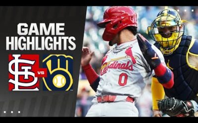 Cardinals vs. Brewers Game Highlights (9/3/24) | MLB Highlights