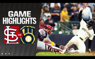 Cardinals vs. Brewers Game Highlights (9/4/24) | MLB Highlights