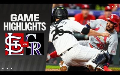 Cardinals vs. Rockies Game Highlights (9/25/24) | MLB Highlights