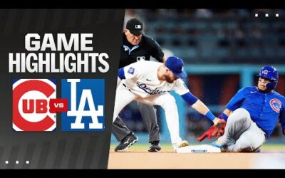 Cubs vs. Dodgers Game Highlights (9/9/24) | MLB Highlights