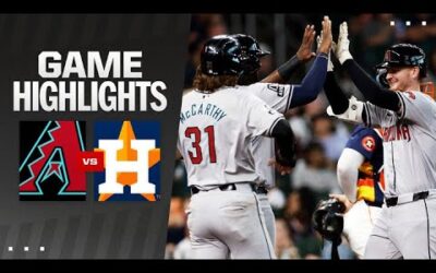 D-backs vs. Astros Game Highlights (9/8/24) | MLB Highlights