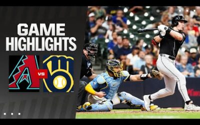 D-backs vs. Brewers Game Highlights (9/22/24) | MLB Highlights