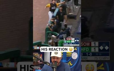 Dangerous play leads to dugout scuffle, a breakdown #mlb #baseball #sports #firstbase #minorleagues