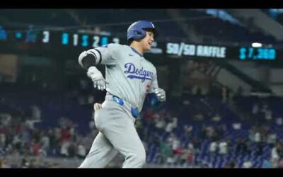 EPIC on-field view of Shohei Ohtani JOINING THE 50/50 CLUB!