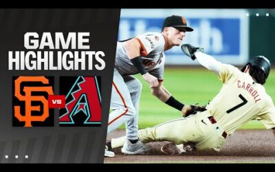 Giants vs. D-backs Game Highlights (9/24/24) | MLB Highlights