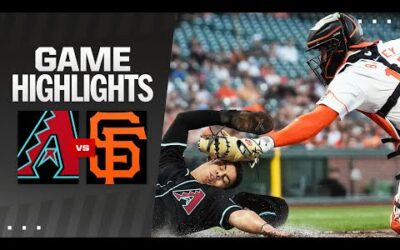 Giants vs. D-backs Game Highlights (9/3/24) | MLB Highlights