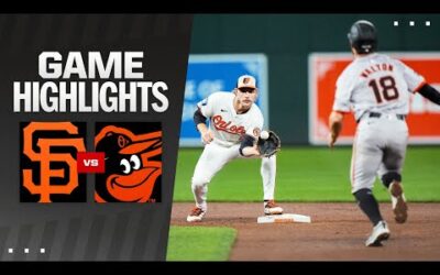 Giants vs. Orioles Game Highlights (9/17/24) | MLB Highlights