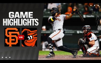 Giants vs. Orioles Game Highlights (9/18/24) | MLB Highlights