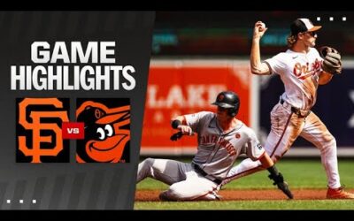 Giants vs. Orioles Game Highlights (9/19/24) | MLB Highlights