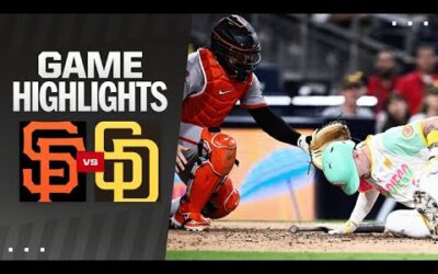 Giants vs. Padres Game Highlights (9/6/24) | MLB Highlights