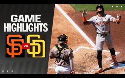 Giants vs. Padres Game Highlights (9/8/24) | MLB Highlights