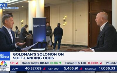 Goldman Sachs Solomon on CNBC. Sees 2 maybe 3 cuts. Could see possibility of 50 BP cut