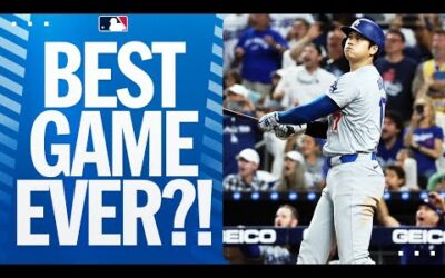 GREATEST GAME EVER?!? Shohei Ohtani goes 6-FOR-6 with 3 HOMERS, 2 SB and 10 RBI! (Joins 50/50 club!)