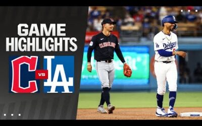 Guardians vs. Dodgers Game Highlights (9/6/24) | MLB Highlights