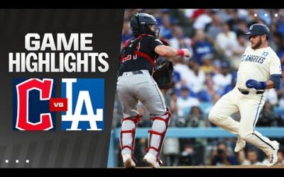 Guardians vs. Dodgers Game Highlights (9/7/24) | MLB Highlights