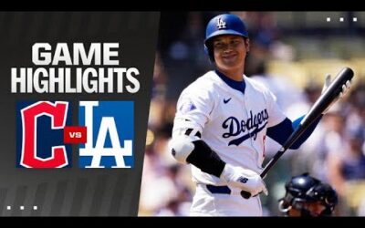 Guardians vs. Dodgers Game Highlights (9/8/24) | MLB Highlights