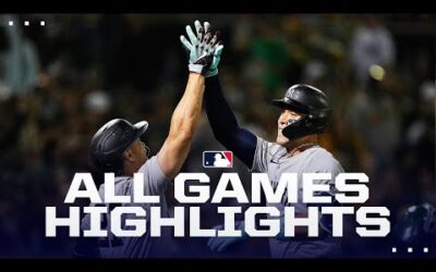 Highlights from ALL games on 9/21! (Aaron Judge hits 54th HR, Guardians clinch AL Central)