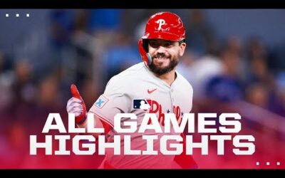 Highlights from ALL games on 9/3! (Phillies’ Kyle Schwarber goes deep 3x, Rangers hit walk-off slam