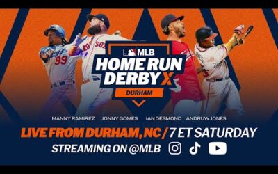 Home Run Derby X LIVE from Durham! (Manny Ramirez, Andruw Jones, Jonny Gomes, Ian Desmond & more!)