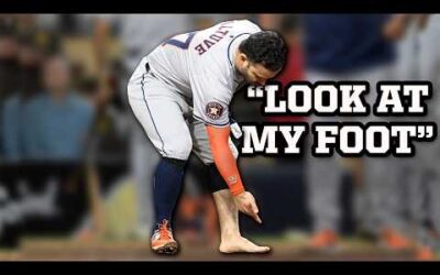 Jose Altuve ejected for showing the umpire his foot, a breakdown