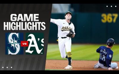 Mariners vs. A’s Game Highlights (9/3/24) | MLB Highlights