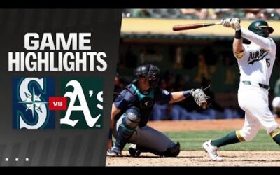 Mariners vs. A’s Game Highlights (9/5/24) | MLB Highlights