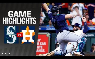 Mariners vs. Astros Game Highlights (9/25/24) | MLB Highlights