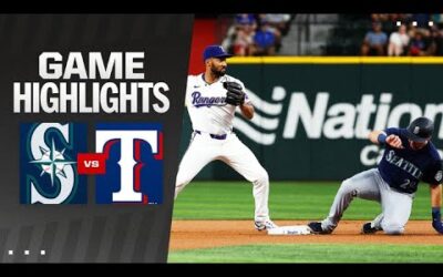 Mariners vs. Rangers Game Highlights (9/21/24) | MLB Highlights