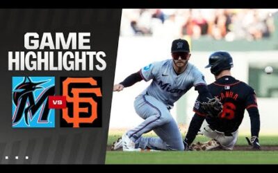 Marlins vs. Giants Game Highlights (8/31/24) | MLB Highlights