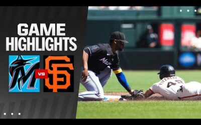 Marlins vs. Giants Game Highlights (9/1/24) | MLB Highlights