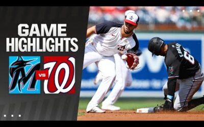 Marlins vs. Nationals Game Highlights (9/15/24) | MLB Highlights