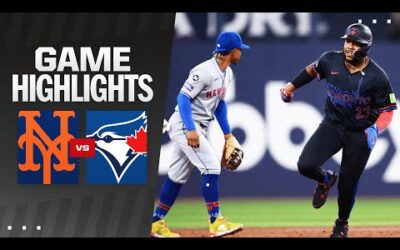 Mets vs. Blue Jays Highlights (9/9/24) | MLB Highlights