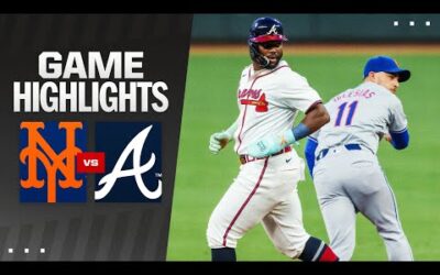 Mets vs. Braves Game Highlights (9/24/24) | MLB Highlights