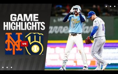 Mets vs. Brewers Game Highlights (9/27/24) | MLB Highlights